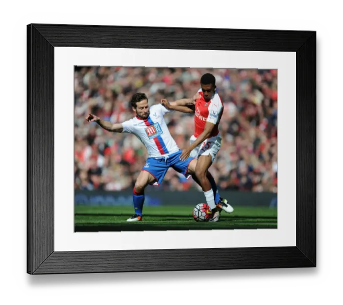 Framed Print : Intense Rivalry: Iwobi vs. Cabaye Clash - Arsenal vs. Crystal Palace Premier League Showdown Framed Print : Intense Rivalry: Iwobi vs. Cabaye Clash - Arsenal vs. Crystal Palace Premier League Showdown