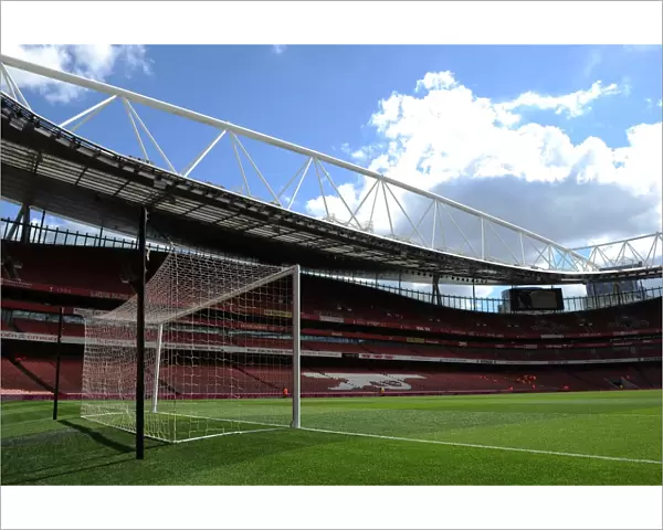 Emirates Stadium. Arsenal 1: 1 Crystal Palace. Barclays Premier League. Emirates Stadium