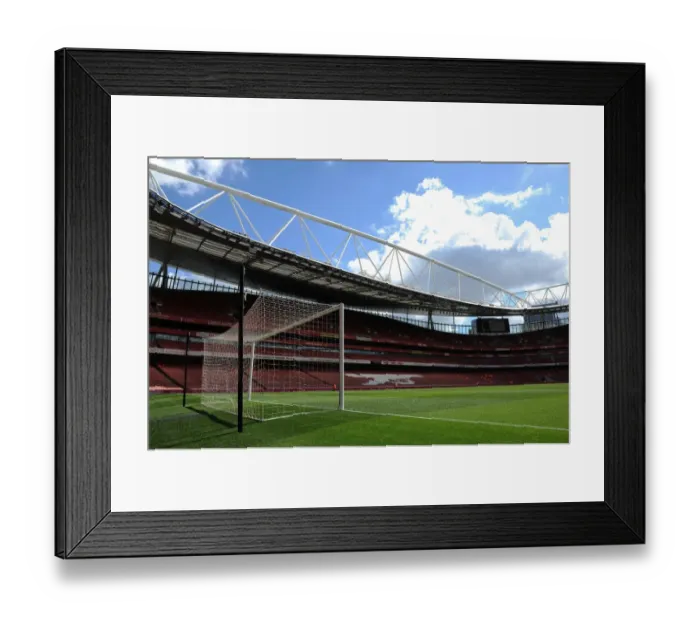 Framed Print : Emirates Stadium. Arsenal 1: 1 Crystal Palace. Barclays Premier League. Emirates Stadium Framed Print : Emirates Stadium. Arsenal 1: 1 Crystal Palace. Barclays Premier League. Emirates Stadium