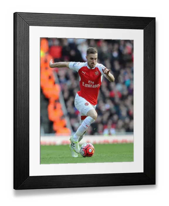 Framed Print : Aaron Ramsey (Arsenal). Arsenal 1: 1 Crystal Palace Framed Print : Aaron Ramsey (Arsenal). Arsenal 1: 1 Crystal Palace