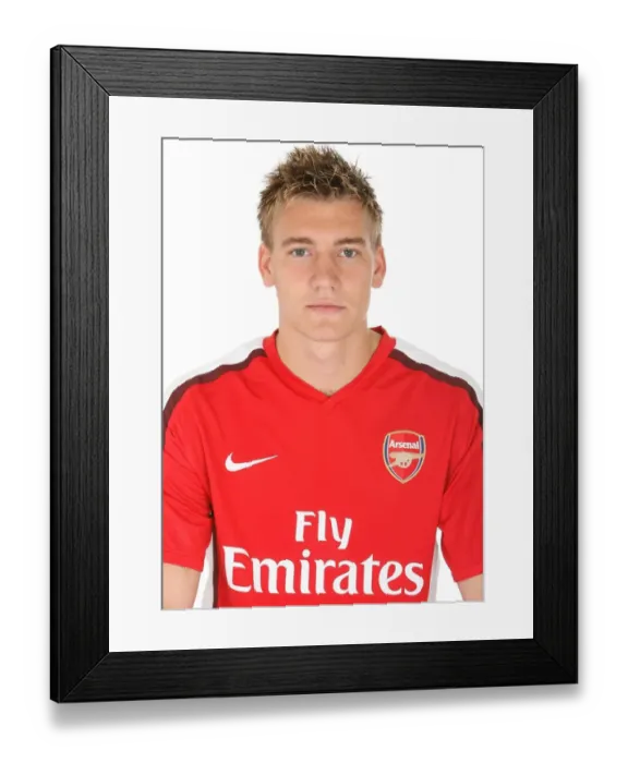 Framed Print : Arsenal Football Club: Nicklas Bendtner at Emirates Stadium (2008) Framed Print : Arsenal Football Club: Nicklas Bendtner at Emirates Stadium (2008)