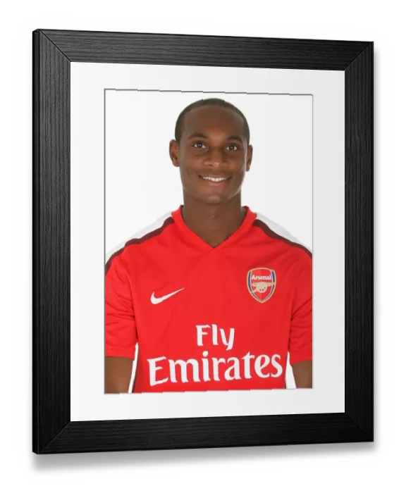Framed Print : Justin Hoyte (Arsenal) Framed Print : Justin Hoyte (Arsenal)