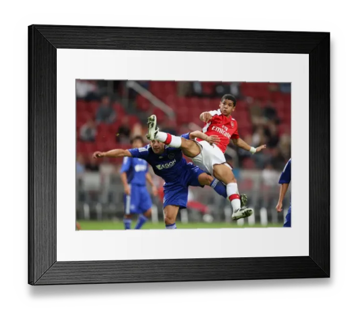 Framed Print : Denilson (Arsenal) Gabri (Ajax) Framed Print : Denilson (Arsenal) Gabri (Ajax)