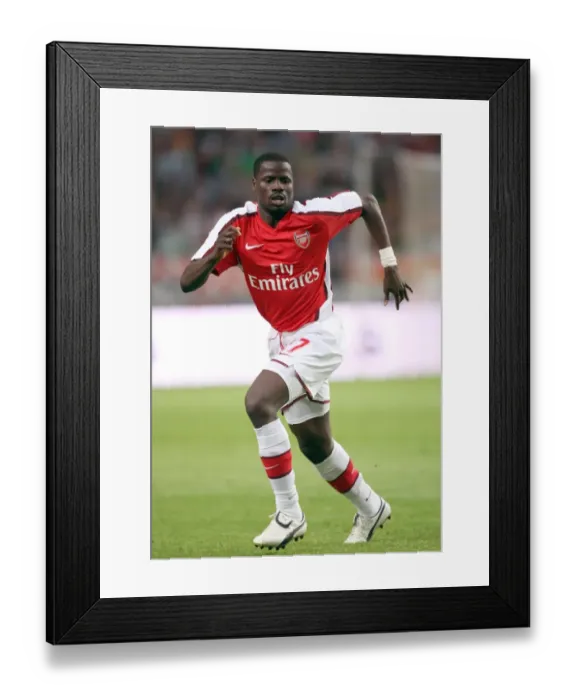 Framed Print : Emmanuel Eboue's Triumph: Arsenal's 3-2 Victory Over Ajax at Amsterdam ArenA (August 8, 2008) Framed Print : Emmanuel Eboue's Triumph: Arsenal's 3-2 Victory Over Ajax at Amsterdam ArenA (August 8, 2008)
