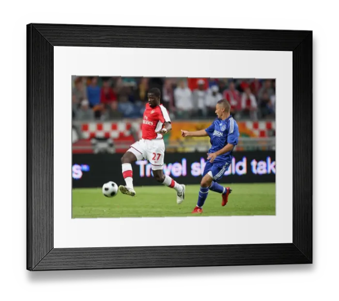 Framed Print : Emmanuel Eboue (Arsenal) Ismail Assati (Ajax) Framed Print : Emmanuel Eboue (Arsenal) Ismail Assati (Ajax)