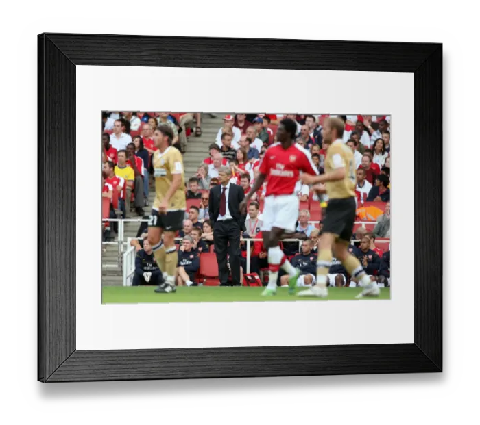 Framed Print : Arsene Wenger: Arsenal vs Juventus, 0:1 Defeat at Emirates Cup, 2008 Framed Print : Arsene Wenger: Arsenal vs Juventus, 0:1 Defeat at Emirates Cup, 2008