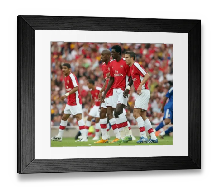 Framed Print : Abou Diaby, Emmanuel Adebayor and Robin van Persie (Arsenal) Framed Print : Abou Diaby, Emmanuel Adebayor and Robin van Persie (Arsenal)
