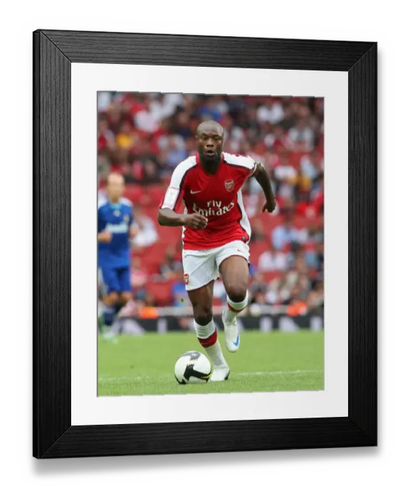 Framed Print : Arsenal's Glory: William Gallas Scores the Winner Against Real Madrid, Emirates Cup 2008 Framed Print : Arsenal's Glory: William Gallas Scores the Winner Against Real Madrid, Emirates Cup 2008