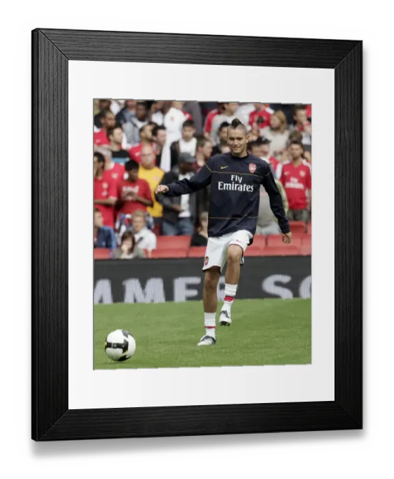 Framed Print : Henri Lansbury (Arsenal)