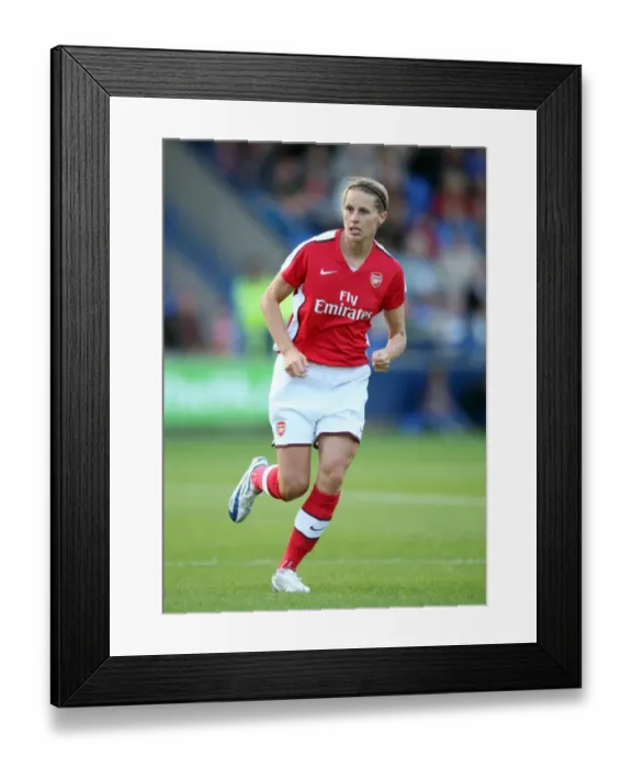 Framed Print : Kelly Smith's Goal: Arsenal Claim FA Womens Community Shield vs Everton, 2008