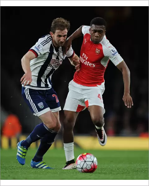 Arsenal's Alex Iwobi vs. West Brom's Gareth McAuley: A Premier League Showdown