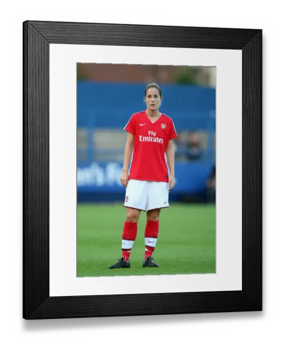 Framed Print : Arsenal's Yvonne Tracey Scores the Winning Goal in FA Womens Community Shield against Everton (2008) Framed Print : Arsenal's Yvonne Tracey Scores the Winning Goal in FA Womens Community Shield against Everton (2008)