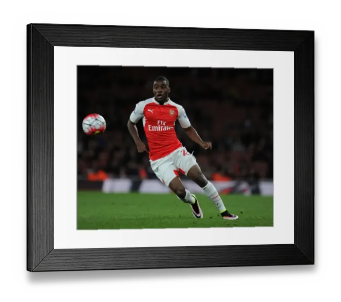 Framed Print : Joel Campbell in Action: Arsenal vs. West Bromwich Albion, Premier League 2015-16