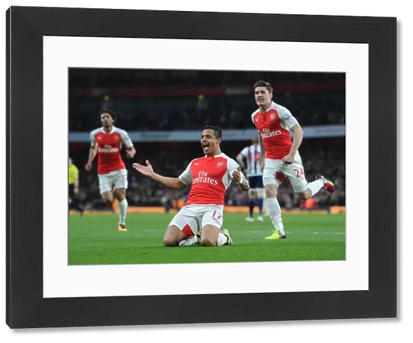 Alexis Sanchez's Thrilling Goal: Arsenal Triumphs Over West Bromwich Albion, Premier League 2015-16