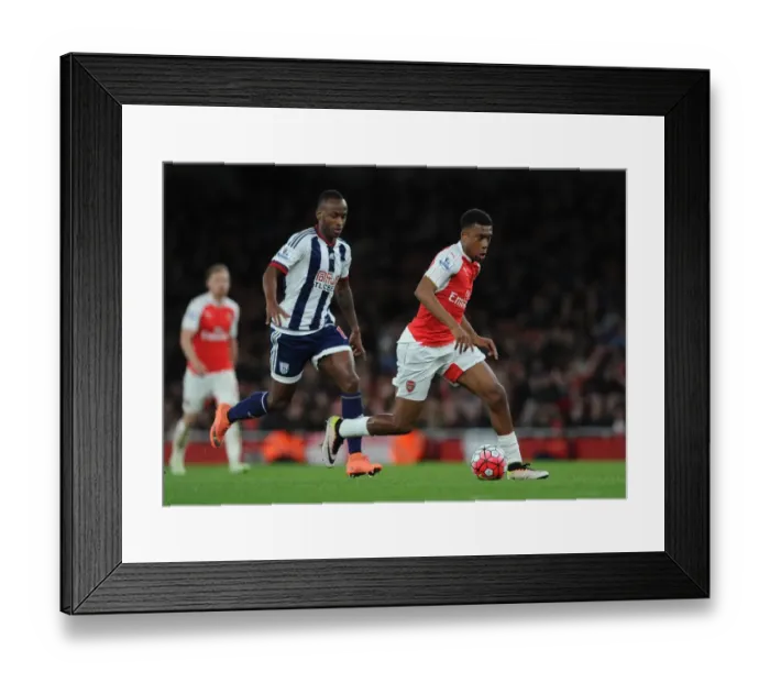 Framed Print : Clash of the Stars: Iwobi vs. Berahino in Intense Arsenal-West Brom Battle Framed Print : Clash of the Stars: Iwobi vs. Berahino in Intense Arsenal-West Brom Battle