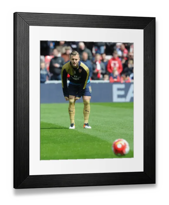 Framed Print : Arsenal's Jack Wilshere Gears Up for Sunderland Showdown (Premier League 2015-16) Framed Print : Arsenal's Jack Wilshere Gears Up for Sunderland Showdown (Premier League 2015-16)