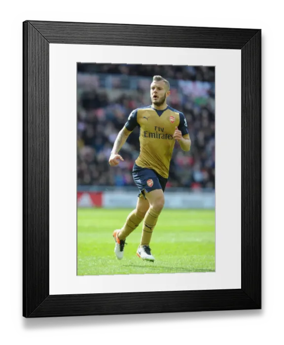 Framed Print : Jack Wilshere in Action: Arsenal vs. Sunderland (2015-16 Premier League) Framed Print : Jack Wilshere in Action: Arsenal vs. Sunderland (2015-16 Premier League)