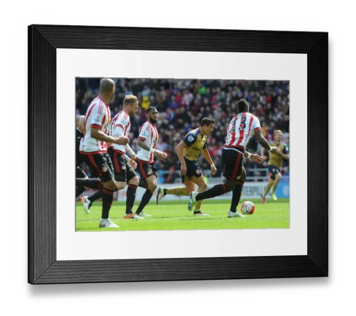 Framed Print : Sunderland v Arsenal - Premier League