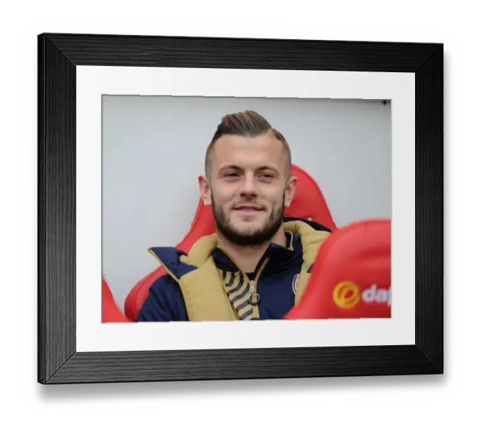 Framed Print : Jack Wilshere: Arsenal's Ready Sub in Sunderland Showdown (2015-16)