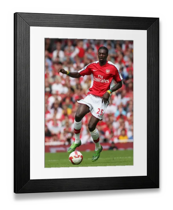 Framed Print : Emmanuel Adebayor Scores the Winner: Arsenal 1-0 West Bromwich Albion, FA Premier League, 2008 Framed Print : Emmanuel Adebayor Scores the Winner: Arsenal 1-0 West Bromwich Albion, FA Premier League, 2008