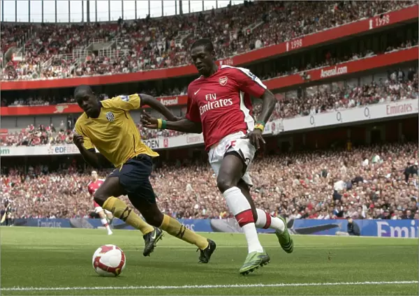 Emmanuel Adebayor (Arsenal) Leon Barnett (West Brom)