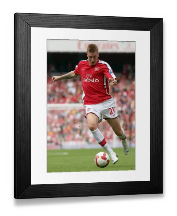 Framed Print : Arsenal's Nicklas Bendtner Scores the Only Goal in 1-0 Victory over West Bromwich Albion, FA Premier League, Emirates Stadium (August 16, 2008) Framed Print : Arsenal's Nicklas Bendtner Scores the Only Goal in 1-0 Victory over West Bromwich Albion, FA Premier League, Emirates Stadium (August 16, 2008)