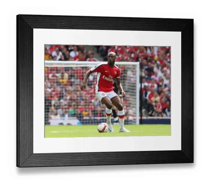 Framed Print : Gallas's Game-Winning Goal: Arsenal 1-0 West Bromwich Albion, FA Premier League, 2008