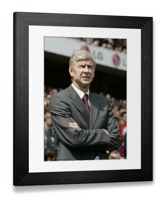 Framed Print : Arsene Wenger's Triumph: Arsenal's 1-0 Win Over West Bromwich Albion (August 16, 2008)