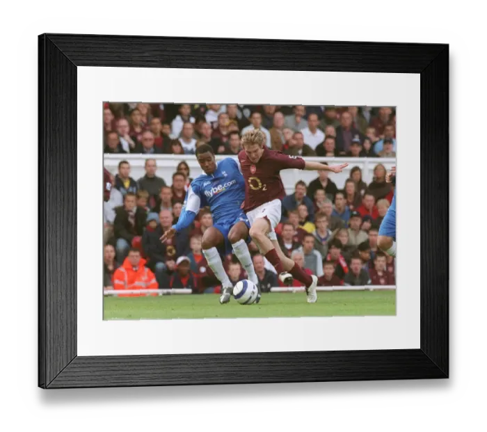 Framed Print : Alex Hleb (Arsenal) Julien Gray (Birmingham). Arsenal 1: 0 Birmingham City Framed Print : Alex Hleb (Arsenal) Julien Gray (Birmingham). Arsenal 1: 0 Birmingham City