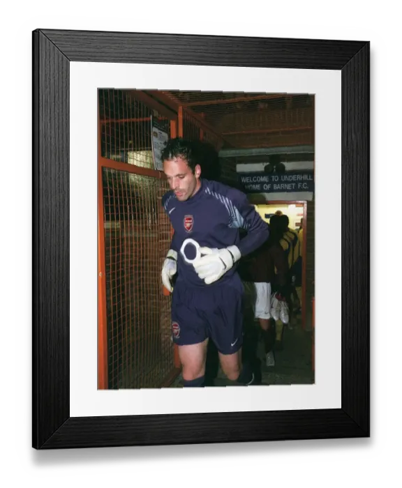 Framed Print : Manuel Almunia (Arsenal). Arsenal Reserves 2: 2 Southampton Reserves