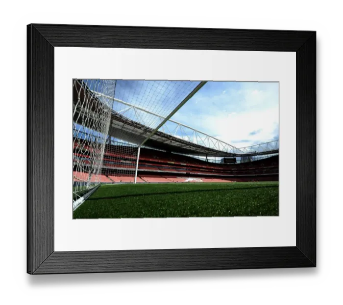 Framed Print : Arsenal at Emirates Stadium: Pre-Match Scene vs Norwich City (2015-16)