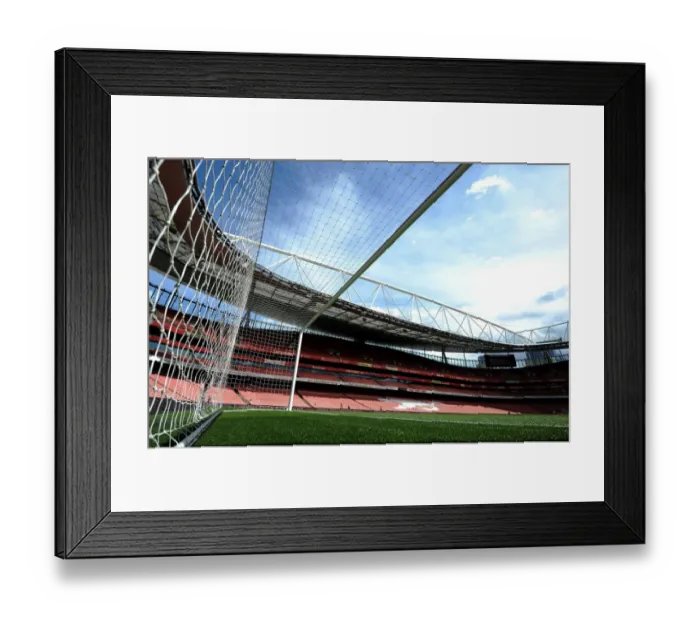 Framed Print : Arsenal at Emirates Stadium: Pre-Match Scene vs Norwich City (2015-16)