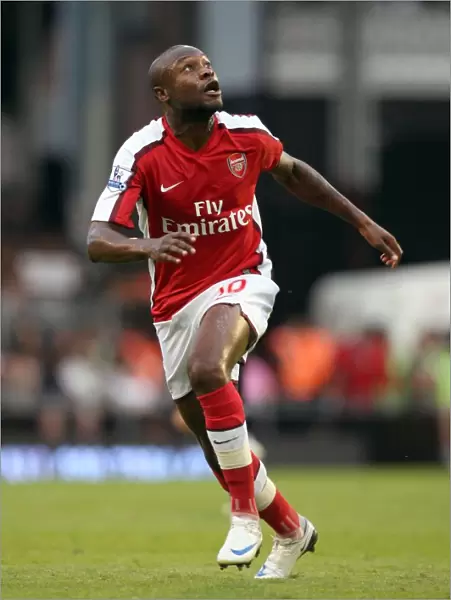 William Gallas: Leading Arsenal to Victory at Fulham, Barclays Premier League 2008 / 09 (23 / 8 / 08)