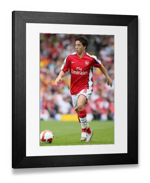 Framed Print : Samir Nasri's Victory: Arsenal's 1-0 Win at Fulham, August 2008 Framed Print : Samir Nasri's Victory: Arsenal's 1-0 Win at Fulham, August 2008