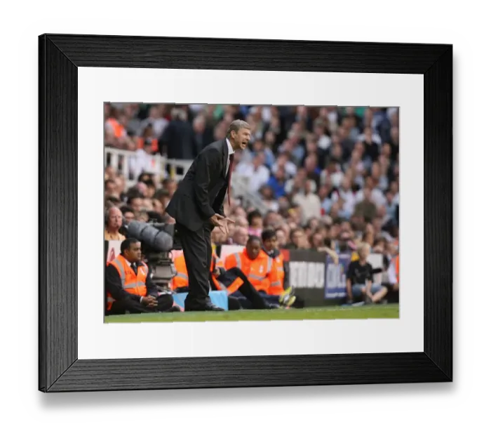 Framed Print : Arsene Wenger: Mastermind of Arsenal's 1-0 Victory Over Fulham, 2008 Framed Print : Arsene Wenger: Mastermind of Arsenal's 1-0 Victory Over Fulham, 2008