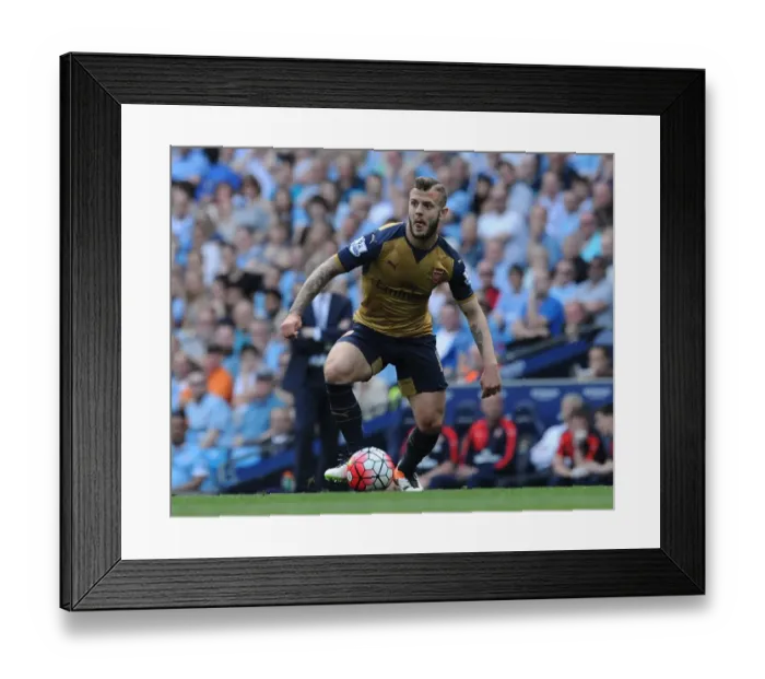 Framed Print : Jack Wilshere vs Manchester City: Premier League Showdown (May 2016) Framed Print : Jack Wilshere vs Manchester City: Premier League Showdown (May 2016)