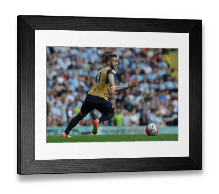 Framed Print : Jack Wilshere vs Manchester City: Premier League Showdown (May 2016) Framed Print : Jack Wilshere vs Manchester City: Premier League Showdown (May 2016)