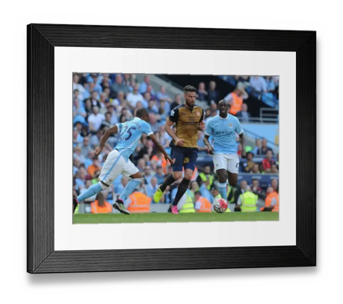 Framed Print : Clash at the Etihad: Premier League Rivalry - Manchester City vs. Arsenal (2016) Framed Print : Clash at the Etihad: Premier League Rivalry - Manchester City vs. Arsenal (2016)