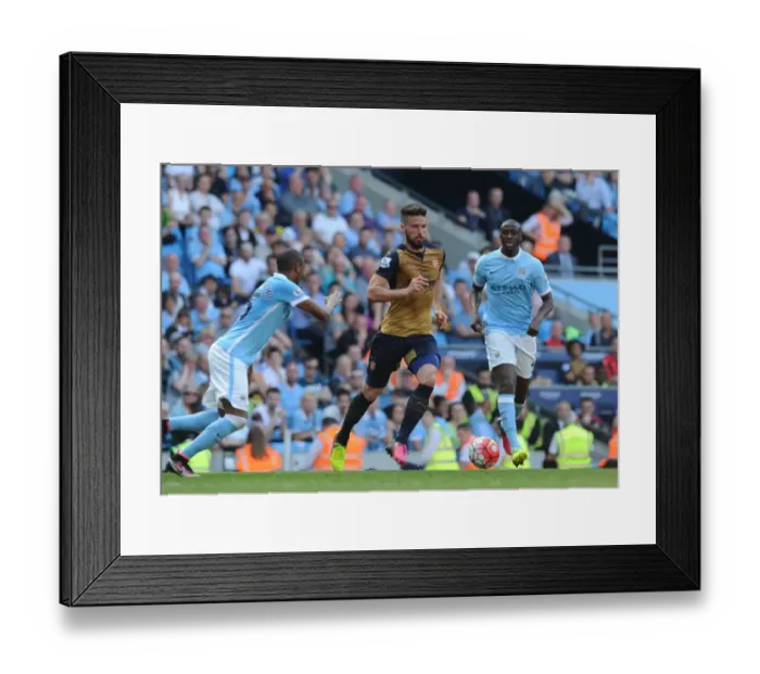 Framed Print : Clash at the Etihad: Premier League Showdown - Manchester City vs. Arsenal (2016) Framed Print : Clash at the Etihad: Premier League Showdown - Manchester City vs. Arsenal (2016)