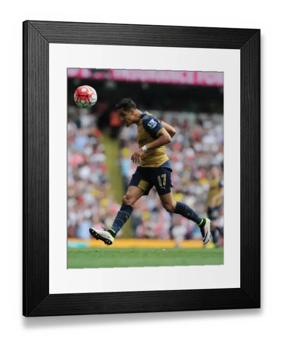 Framed Print : Manchester Derby Showdown: Alexis Sanchez's Battle at Etihad Stadium, Premier League 2015-16 - The Clash of Stars Framed Print : Manchester Derby Showdown: Alexis Sanchez's Battle at Etihad Stadium, Premier League 2015-16 - The Clash of Stars