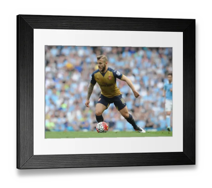 Framed Print : Manchester Derby Showdown: Wilshere vs. City - The Epic Clash of May 2016 Framed Print : Manchester Derby Showdown: Wilshere vs. City - The Epic Clash of May 2016