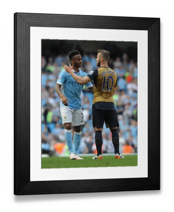 Framed Print : Manchester City v Arsenal - Premier League Framed Print : Manchester City v Arsenal - Premier League
