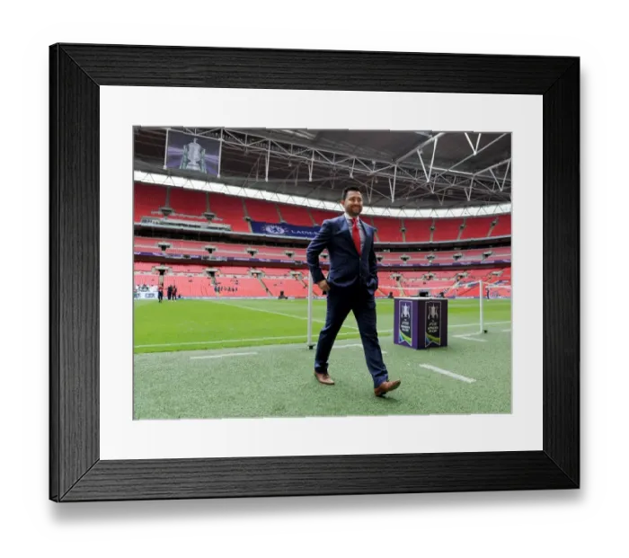 Framed Print : Pedro Martinez Losa Leads Arsenal Ladies in FA Cup Final Showdown Against Chelsea Ladies Framed Print : Pedro Martinez Losa Leads Arsenal Ladies in FA Cup Final Showdown Against Chelsea Ladies