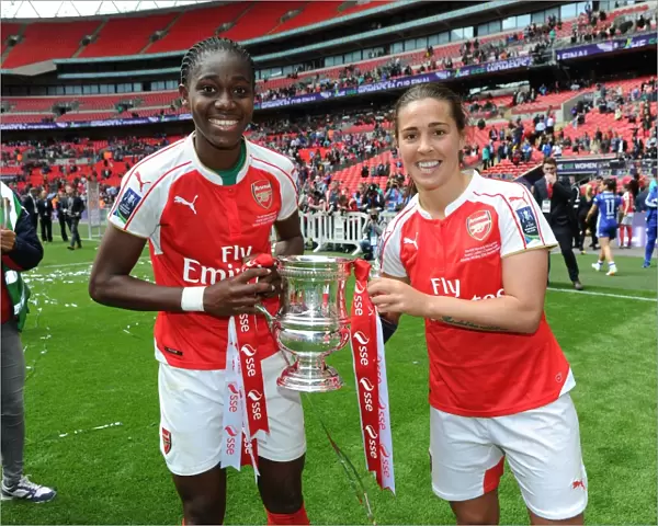 Arsenal Ladies Win FA Cup: Oshoala and Williams Lift the Trophy