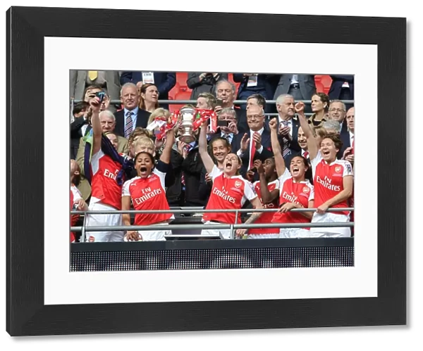 Arsenal Ladies Triumph over Chelsea: FA Cup Victory at Wembley Stadium (2016)