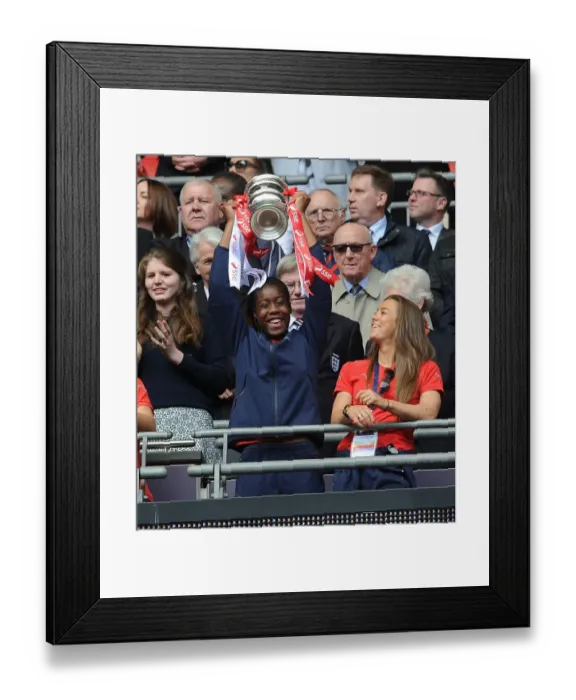 Framed Print : Arsenal Ladies Celebrate FA Cup Victory: Arsenal vs. Chelsea, 2016 Framed Print : Arsenal Ladies Celebrate FA Cup Victory: Arsenal vs. Chelsea, 2016