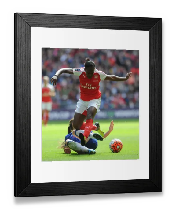 Framed Print : Arsenal vs. Chelsea: FA Women's Cup Final Showdown at Wembley Stadium Framed Print : Arsenal vs. Chelsea: FA Women's Cup Final Showdown at Wembley Stadium