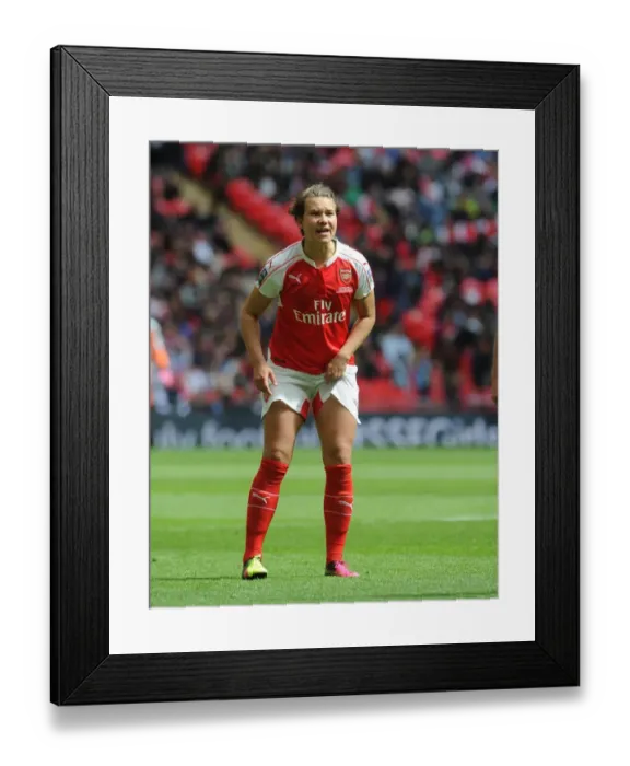 Framed Print : FA Cup Final 2016: Arsenal Ladies vs. Chelsea Ladies - Showdown at Wembley Stadium