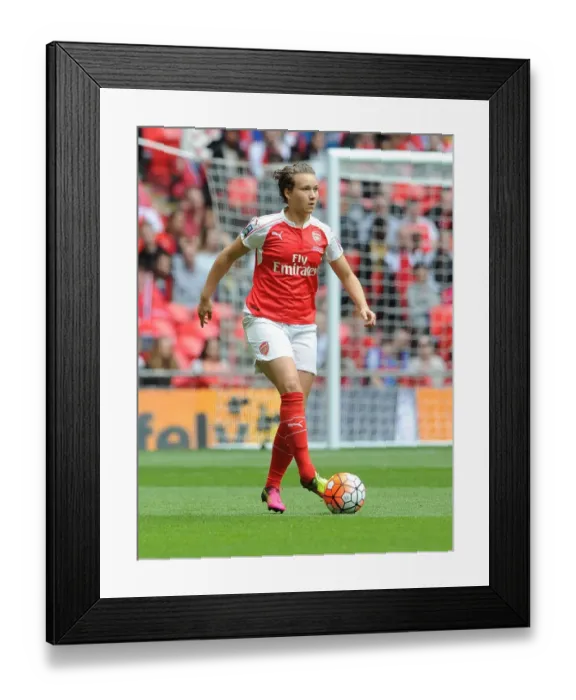 Framed Print : FA Cup Final 2016: Arsenal Ladies vs. Chelsea Ladies - Showdown at Wembley Stadium