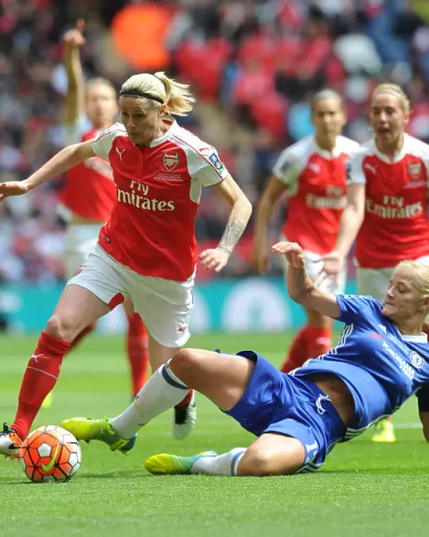 Arsenal vs. Chelsea: FA Women's Cup Final Showdown - Smith vs. Chapman at Wembley Stadium (2016)